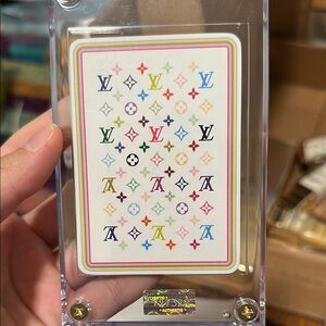 Louis Vuitton Multicolor Monogram Card (From a Set)